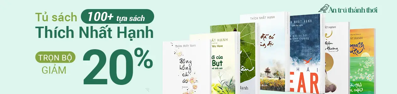 banner tủ sách thích nhất hạnh trọn bộ